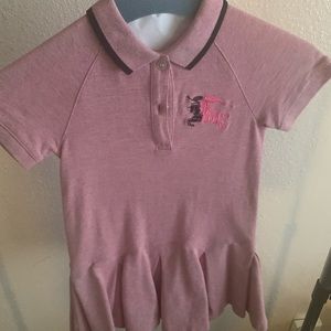 Pink Burberry Dress Size 6